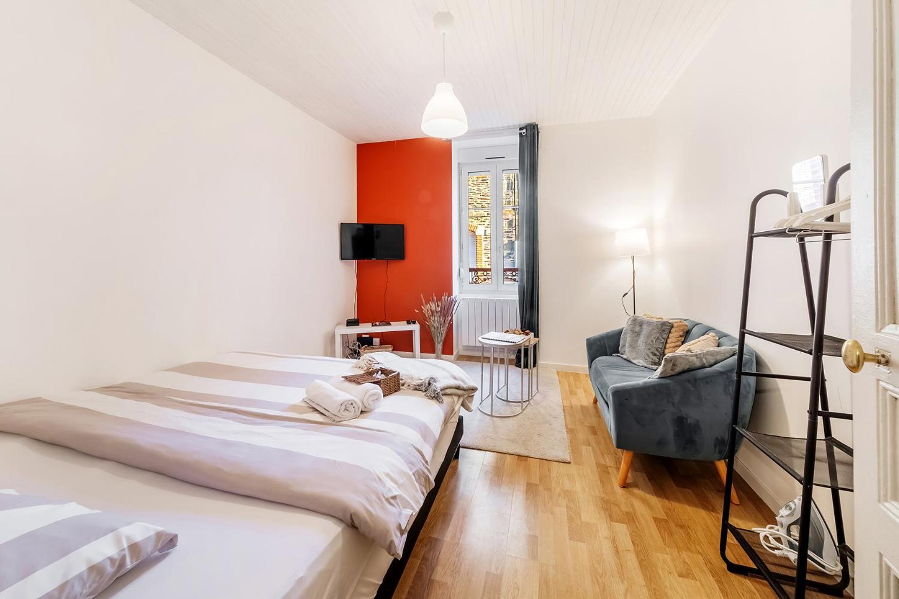 Charmant Cocon Au Coeur De Rennes Calme Et Lumineux Luaran gambar